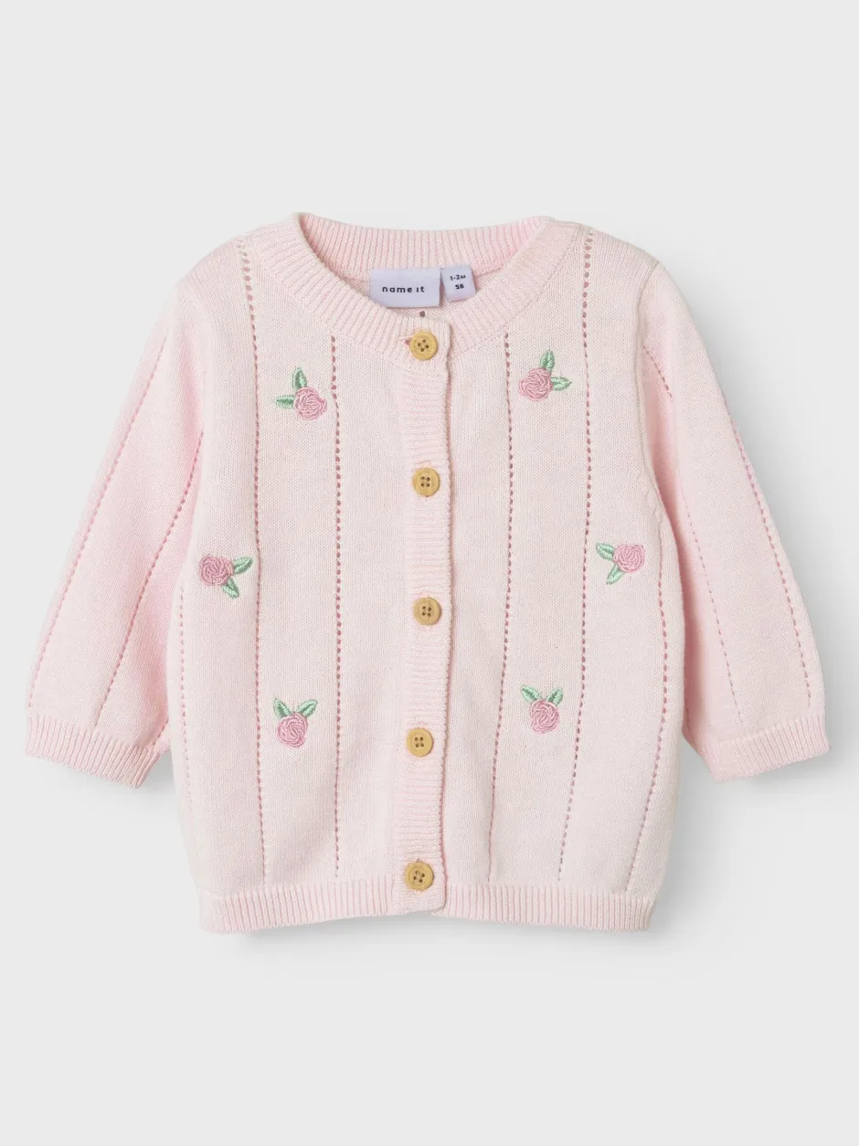 lasten neuletakki, NBFHEYDI LS KNIT CARDIGAN>Name It Discount