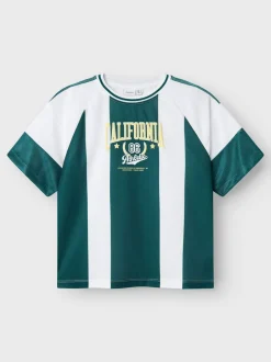 lasten paita, NKMDONNOL SS RLX TOP>Name It Discount