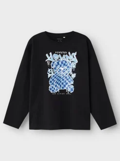 lasten paita, NKMSOMMO LS RLX TOP BOX>Name It Best