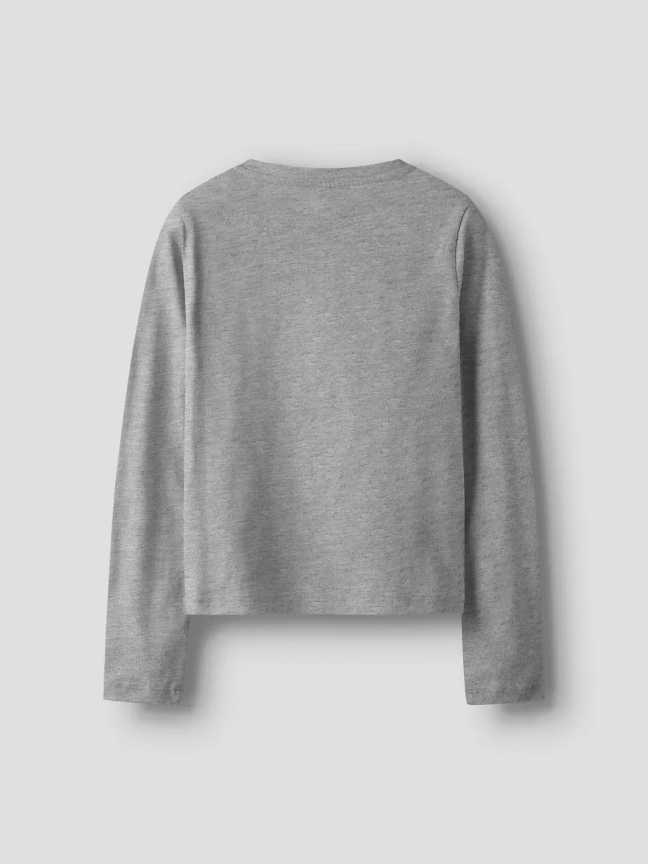 lasten pitkähihainen paita NKFTHELMAS LS SHORT TOP,>Name It Hot