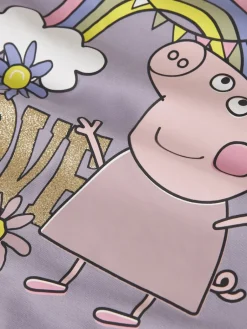 lasten pitkähihainen paita NMFDADA PEPPA LS NREG TOP, violetti><noscript><img width=