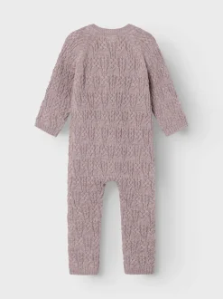 Lasten Potkupuku, NMMWRILLA WOOL LS KNIT SUIT>Name It Best