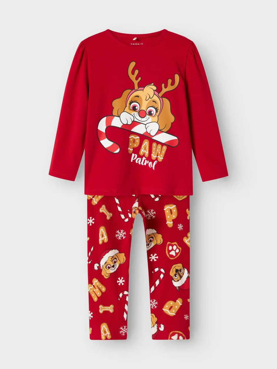 lasten pyjama NMFSARBA PAW LS NIGHTSET,>Name It Discount