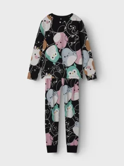 Lasten Pyjamasetti, NKFOBIA SQUISH LS NIGHTSET>Name It Discount