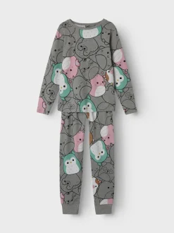 Lasten Pyjamasetti, NKFOBIA SQUISH LS NIGHTSET>Name It Online