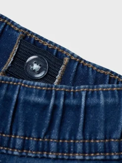 lasten shortsit, NKMRYAN JOGGER DNM SHORTS Indigo><noscript><img width=