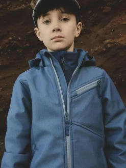 lasten softshell takki, NKMALFA08 SOFTSHELL JACKET><noscript><img width=