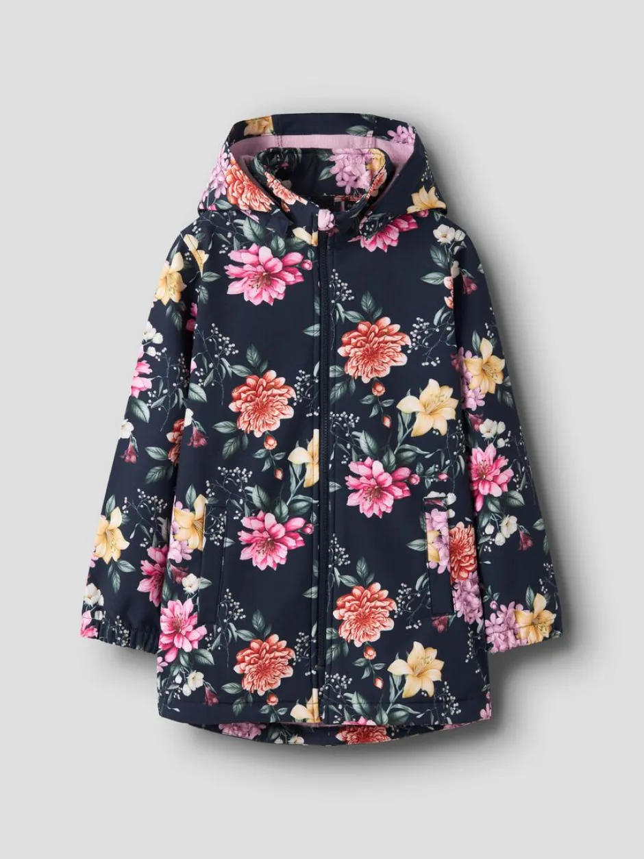 lasten softshell takki, NKFALFA08 SOFTSHELL JACKET LONG>Name It Best