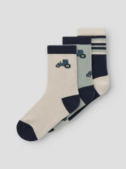 lasten sukat, NMMLAMS 3P SOCK Ei Värikoodia>Name It Clearance