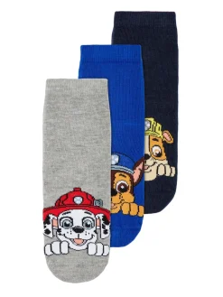 Lasten Sukat, NMMOTRICK PAWPATROL 3PK SOCK>Name It Online