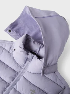 lasten takki, NKNMIO HYBRID JACKET Liila><noscript><img width=