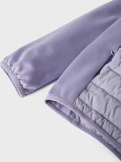 lasten takki, NKNMIO HYBRID JACKET Liila><noscript><img width=