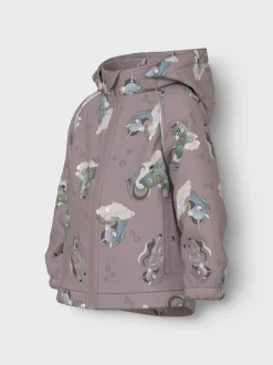 Lasten Takki, NMFALFA08 SOFTSHELL JACKET UNICORNS i><noscript><img width=