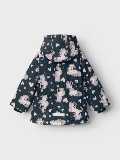 lasten takki, NMFMAXI JACKET UNICORN HEART>Name It Best