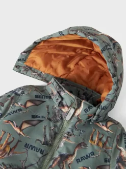 Lasten Takki, NMMMAX JACKET AOP Vihreä Kuosi><noscript><img width=