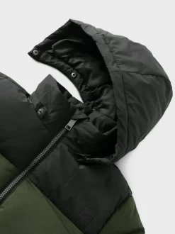 Lasten Talvitakki, NKMMORNING PUFFER JACKET Armeijanvihreä><noscript><img width=