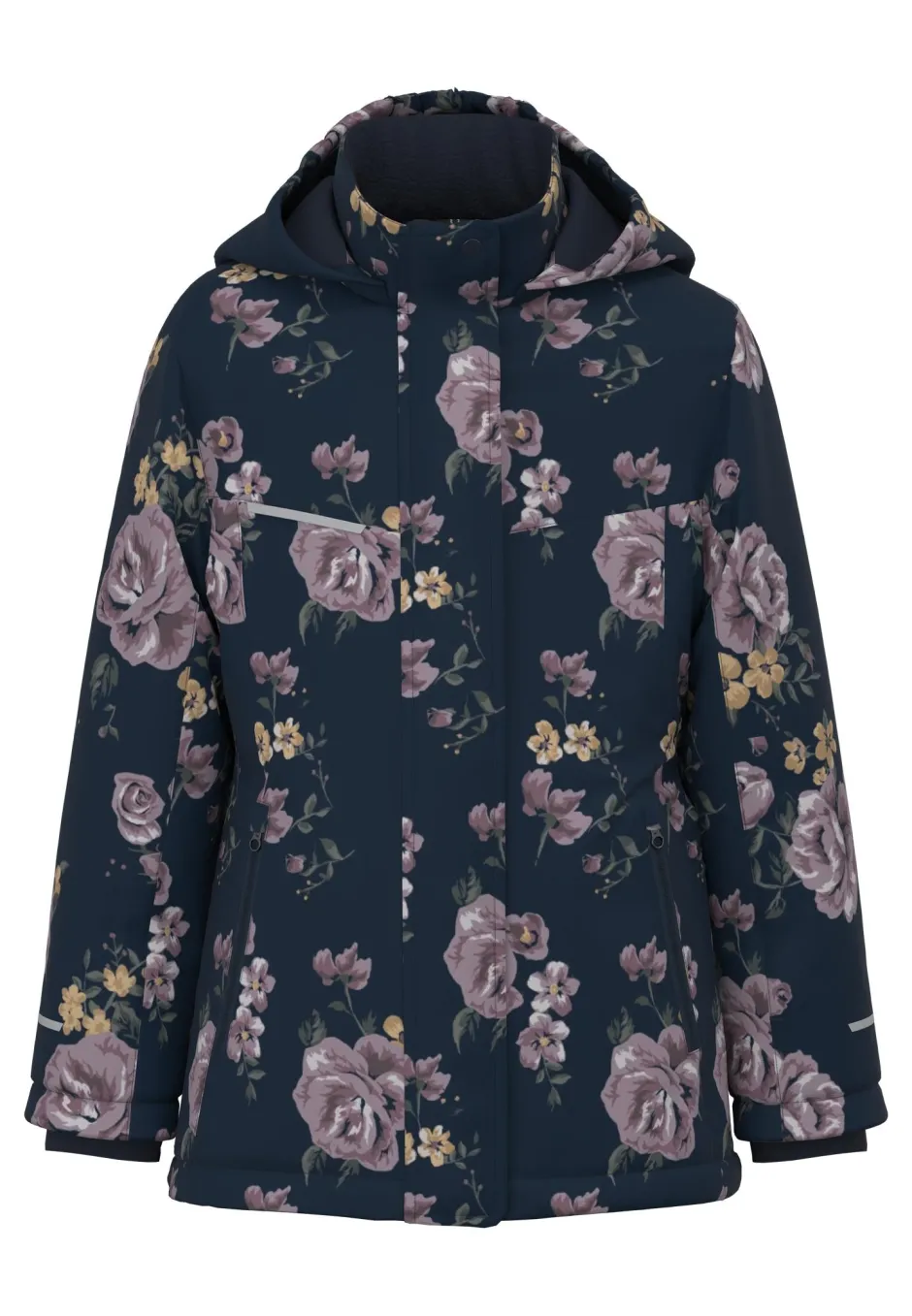 lasten talvitakki, NKFSNOW10 JACKET FLOWER>Name It