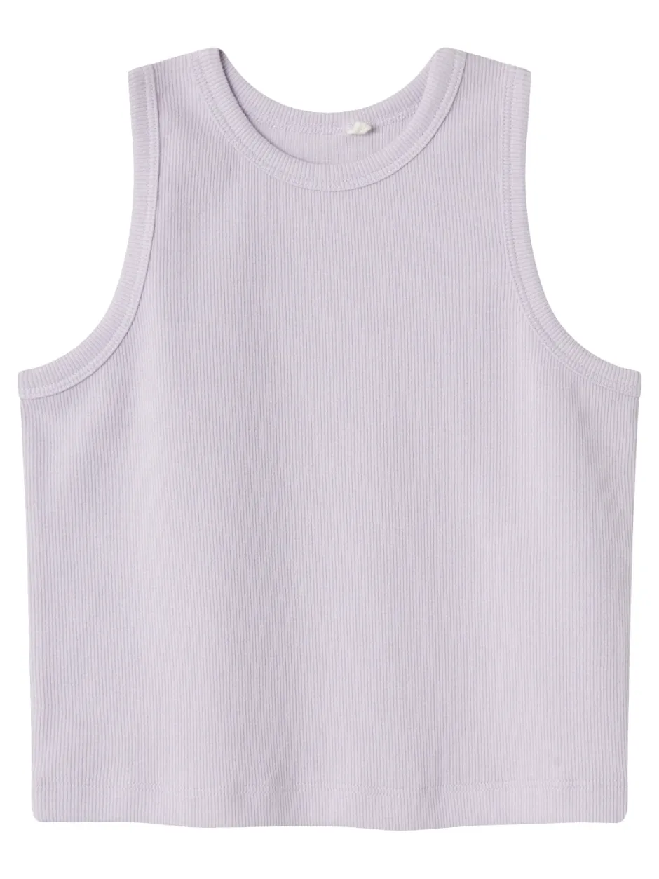 Lasten Toppi, NKFNAKAL SL CROP TOP NOOS Liila>Name It Outlet