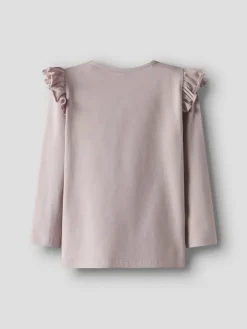 lasten toppi, NMFSABINE PAW LS TOP Violetti, Lila>Name It