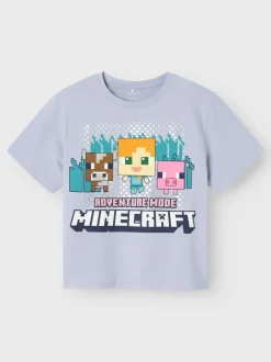 lasten t-paita, NKFOXAJA MINECRAFT SS REG TOP>Name It
