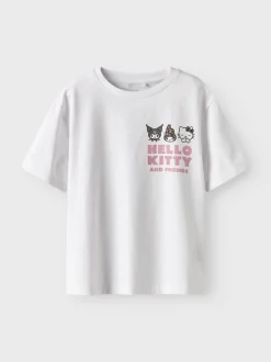 lasten t-paita, NKFJIXARA HELLOK SS NREG TOP BOX SKY>Name It Best