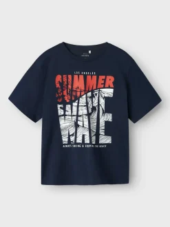 lasten t-paita, NKMVAGNO SS LOOSE TOP>Name It Discount