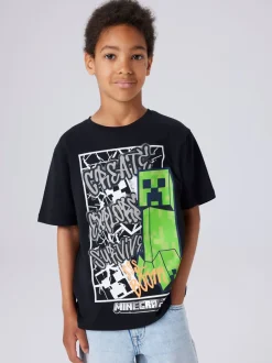 lasten t-paita NKMMASE Minecraft SS NREG Top,>Name It Clearance