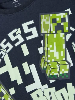 lasten t-paita, NKMFRENCH MINECRAFT SS TOP><noscript><img width=