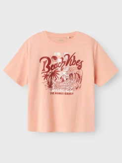 lasten t-paita, NKMVAGNO SS LOOSE TOP>Name It Online