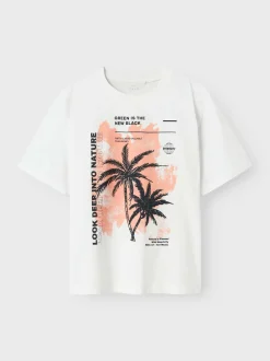 lasten t-paita, NKMVAGNO SS LOOSE TOP>Name It Hot