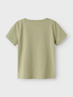 lasten t-paita, NMMBORRIS SS TOP Armeijanvihreä>Name It Outlet