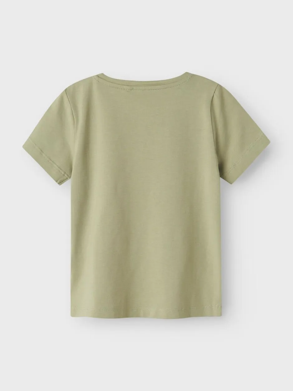 lasten t-paita, NMMBORRIS SS TOP Armeijanvihreä>Name It Outlet