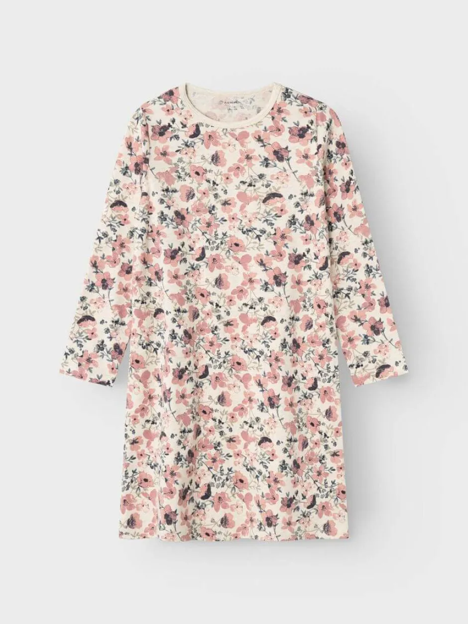 lasten yöasu, NKFNIGHTGOWN LS NOSTALGIA FLOWER i>Name It Clearance