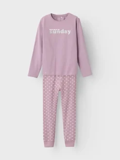 lasten yöasu, NKFRISANNE NIGHT SET Liila>Name It Hot