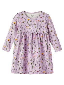 mekko, NBFHUBINE LS DRESS Liila>Name It Discount