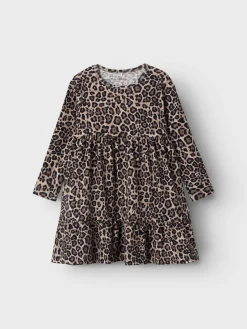 Mekko, NMFSYS XSL LS DRESS Ruskea Kuosi>Name It