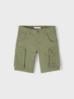 reisitaskushortsit, NKMRYAN REG TWI L SHORTS Armeijanvihreä>Name It New