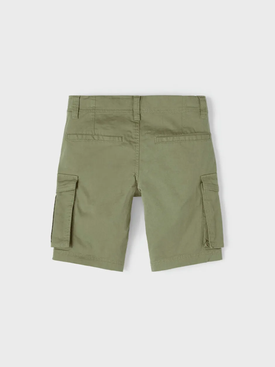 reisitaskushortsit, NKMRYAN REG TWI L SHORTS Armeijanvihreä>Name It New