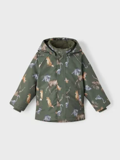 talvitakki, NMMSNOW05 JACKET NORDIC FOREST Vihreä Kuosi><noscript><img width=