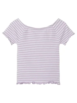 t-paita, NKFJAMY SLIM OFFSHOULDER TOP Liila>Name It New