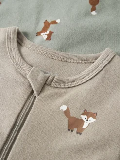 yöasu NBMNIGHTSUIT 2P ZIP FF FOX,><noscript><img width=