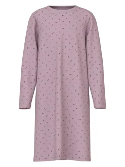 Yöpuku, NKFNIGHTGOWN LS DAWN PINK FLORAL i>Name It Outlet