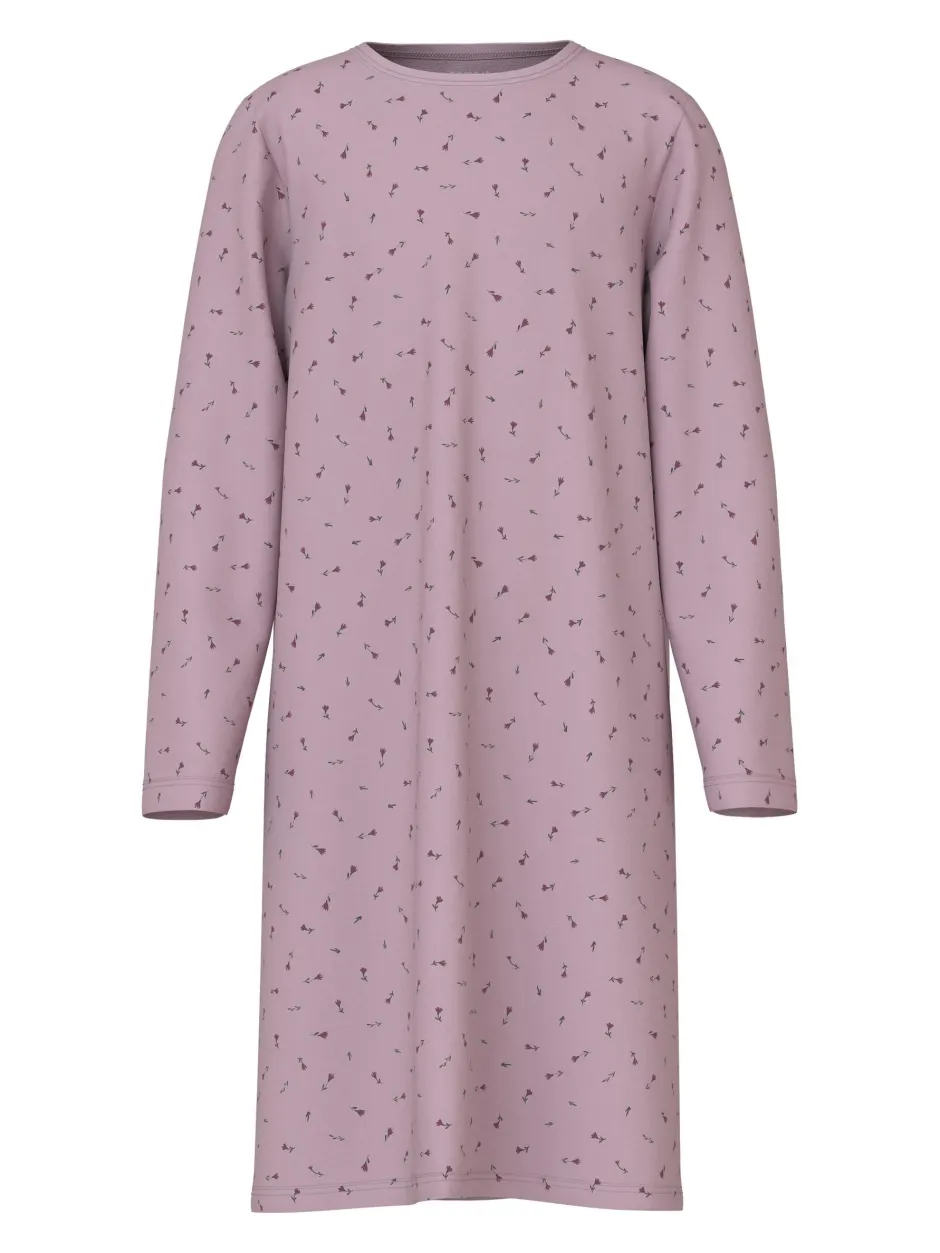 Yöpuku, NKFNIGHTGOWN LS DAWN PINK FLORAL i>Name It Outlet