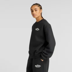 Naisten Collegepaita, Linear Heritage Fleece Crew><noscript><img width=