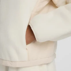 naisten fleecetakki, High Pile Fleece Jacket Luonnonvalkoinen><noscript><img width=