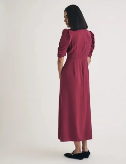 Naisten Mekko, EVIE MIDI DRESS ANITA NON PRINT>Nobody´s Child Hot