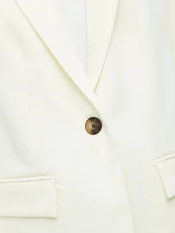 Naisten Bleiseri OBJSIGRID LS BLAZER NOOS Luonnonvalkoinen><noscript><img width=