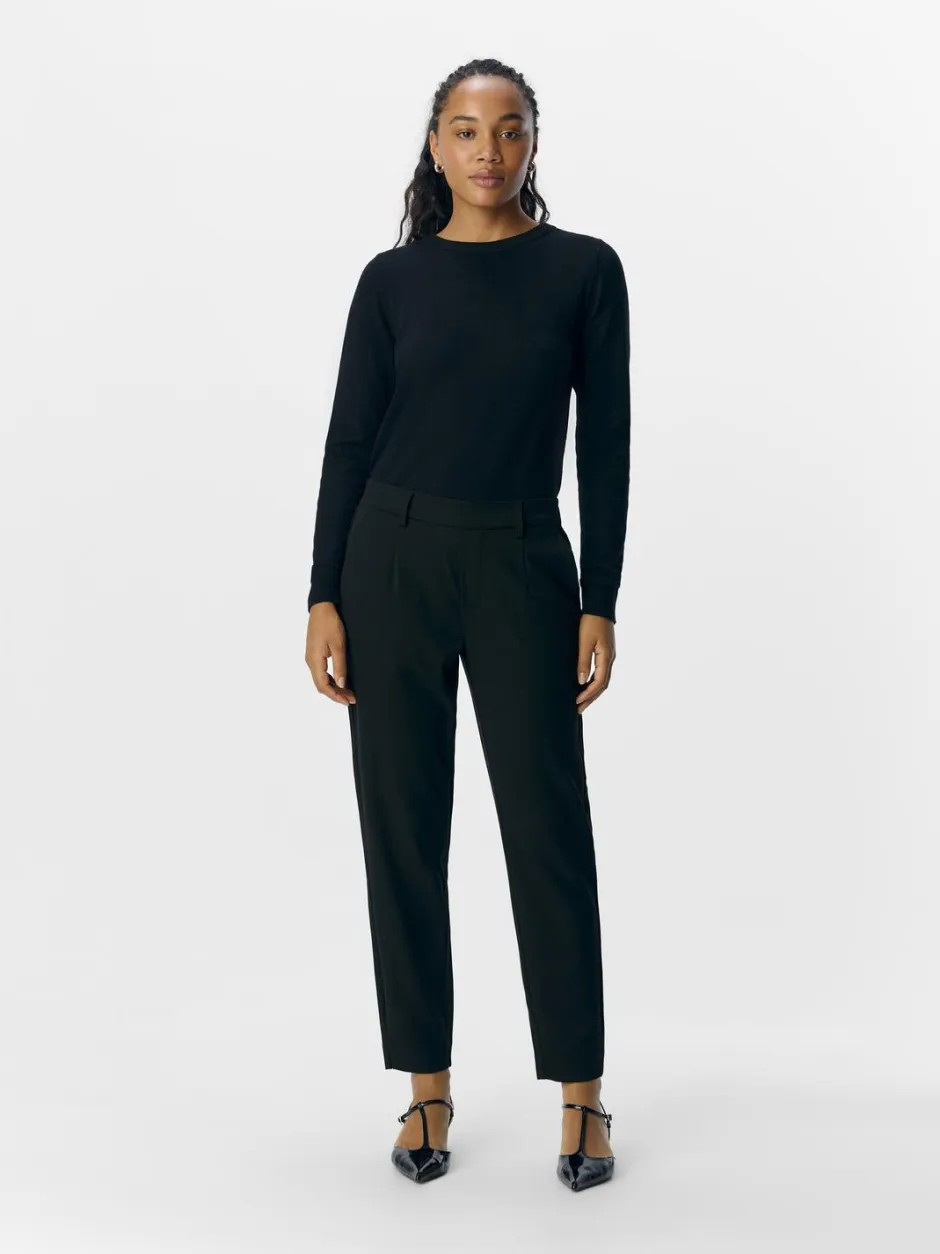 Naisten Housut, Objlisa Slim Pant NOOS>Object Best