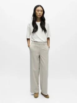 naisten housut OBJLISA Wide Pant,>Object New