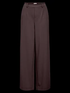Naisten Housut OBJLISA WIDE PANT NOOS><noscript><img width=